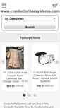 Mobile Screenshot of conductorbarsystems.com
