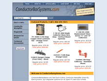 Tablet Screenshot of conductorbarsystems.com